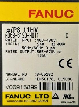 A06B-6120-H011 | FANUC Power Supplies